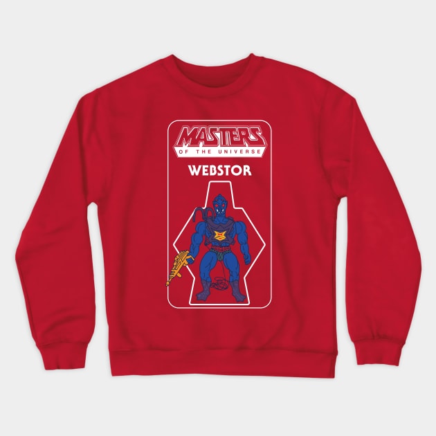 WEBSTOY Crewneck Sweatshirt by Detayoh